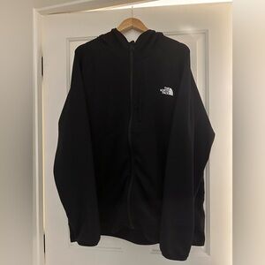 Men’s The North Face Classic Black Full-Zip Hoodie